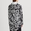 Schwarz / Weiß Damen Ralph Lauren Floral Ripstop Kapuzen-Windjacke Schwarz / Weiß Damen Ralph Lauren Floral Ripstop Kapuzen-Windjacke