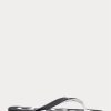 Schwarz / Weiß Herren Ralph Lauren Bolt Logo Flip Flops Schwarz / Weiß Herren Ralph Lauren Bolt Logo Flip Flops