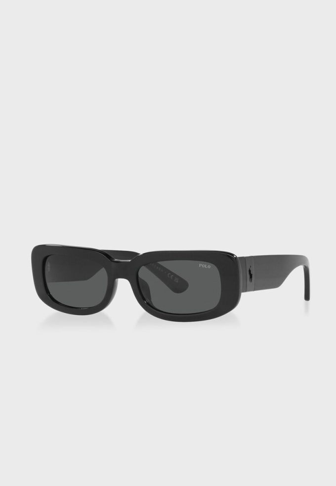 Schwarze übergroße Sonnenbrille 0Ph4191U für Herren von Ralph Lauren Schwarze übergroße Sonnenbrille 0Ph4191U für Herren von Ralph Lauren