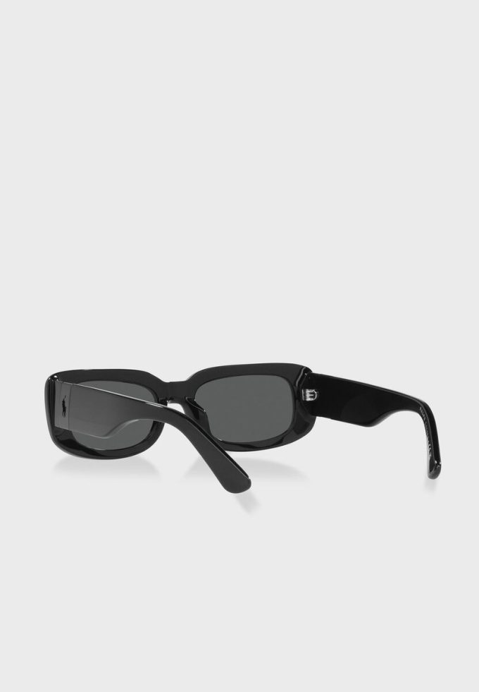 Schwarze übergroße Sonnenbrille 0Ph4191U für Herren von Ralph Lauren Schwarze übergroße Sonnenbrille 0Ph4191U für Herren von Ralph Lauren