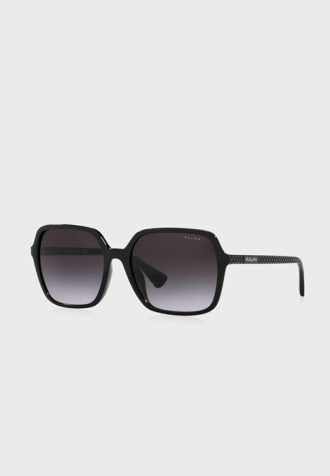 Schwarze übergroße Sonnenbrille 0Ra5291U für Damen von Ralph Lauren