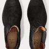 Schwarze Chelsea-Stiefel aus Wildleder von Ralph Lauren für Herren Schwarze Chelsea-Stiefel aus Wildleder von Ralph Lauren für Herren