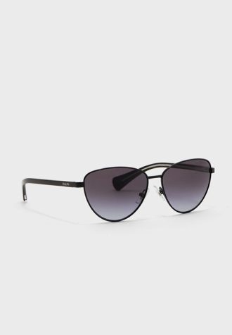 Schwarze Damen-Pilotensonnenbrille Ralph Lauren 0Ra4134