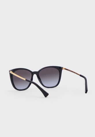 Schwarze Damen Ralph Lauren 0Ra5280 Wayfarers Sonnenbrille