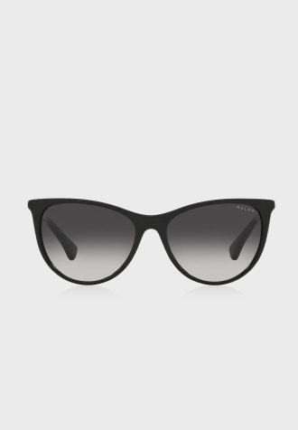 Schwarze Damen Ralph Lauren 0Ra5290 Cat-Eye-Sonnenbrille
