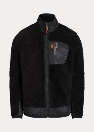 Schwarze Fleecejacken von Ralph Lauren für Herren