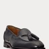 Schwarze Herren-Loafer „Luther“ aus Kalbsleder mit Quaste von Ralph Lauren Schwarze Herren-Loafer „Luther“ aus Kalbsleder mit Quaste von Ralph Lauren