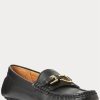 Schwarze Herren Ralph Lauren Anders Leder Driver Freizeitschuhe Schwarze Herren Ralph Lauren Anders Leder Driver Freizeitschuhe