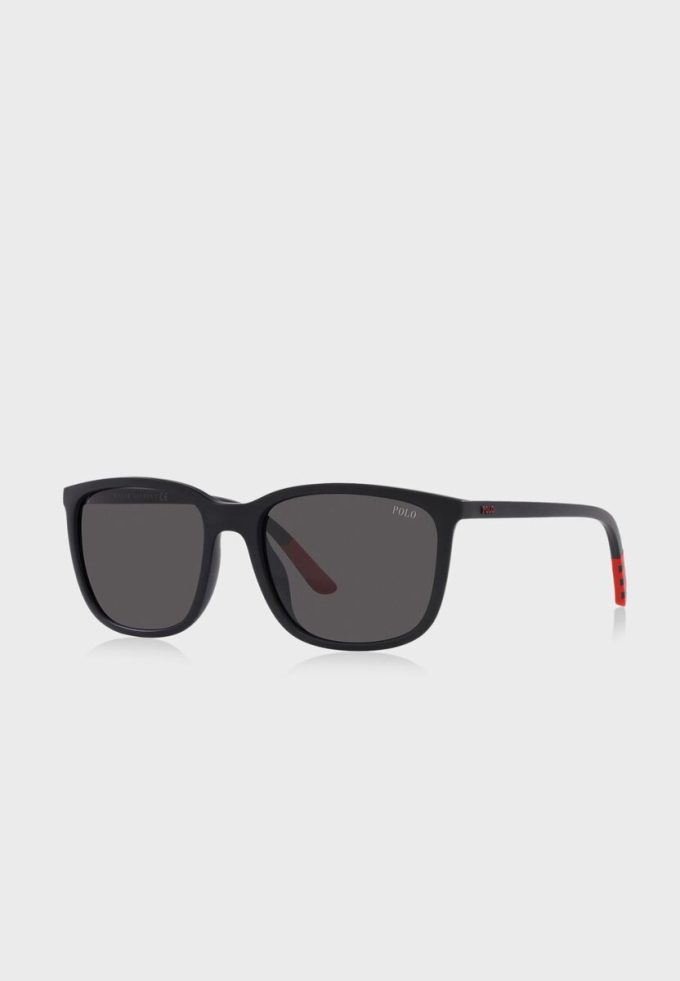 Schwarze Herren-Wayfarer-Sonnenbrille Ralph Lauren 0Ph4185U Schwarze Herren-Wayfarer-Sonnenbrille Ralph Lauren 0Ph4185U