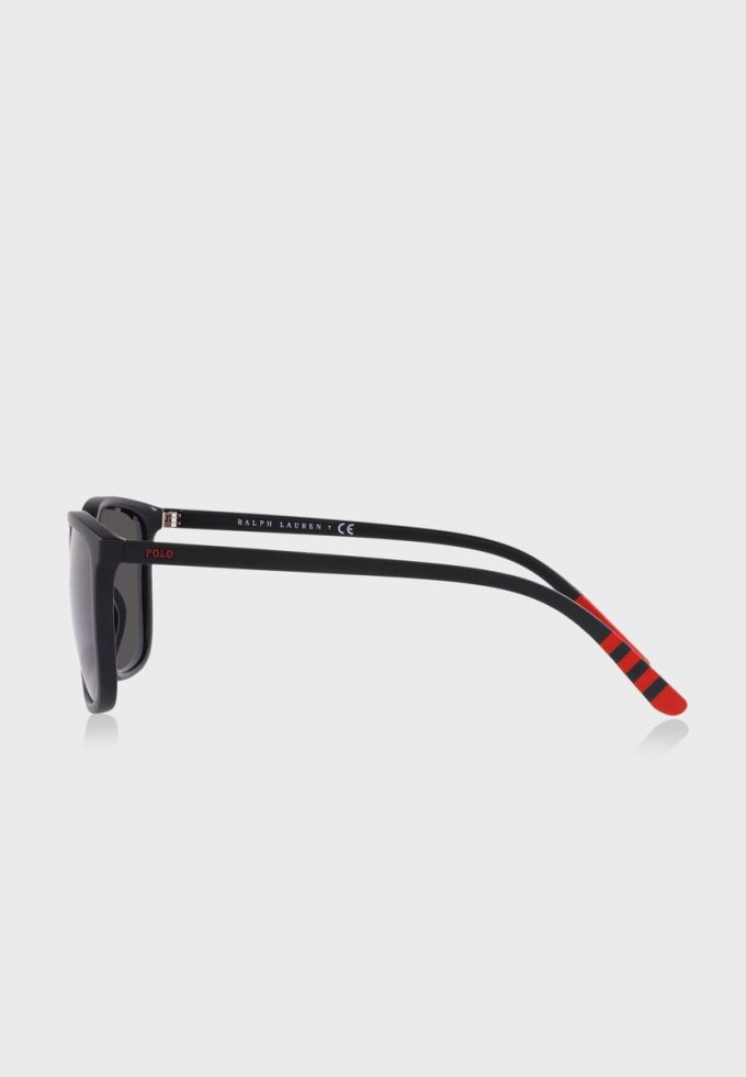 Schwarze Herren-Wayfarer-Sonnenbrille Ralph Lauren 0Ph4185U Schwarze Herren-Wayfarer-Sonnenbrille Ralph Lauren 0Ph4185U