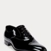 Schwarze Herrenschuhe aus Lackleder von Ralph Lauren Paget Schwarze Herrenschuhe aus Lackleder von Ralph Lauren Paget