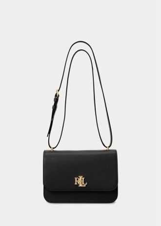 schwarze mittelgrosse schultertaschen aus leder von ralph lauren fr damen 1 330x462 - Schwarze mittelgro&szlig;e Schultertaschen aus Leder von Ralph Lauren f&uuml;r Damen