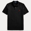 Schwarze Poloshirts aus Netzstoff von Ralph Lauren für Herren Schwarze Poloshirts aus Netzstoff von Ralph Lauren für Herren