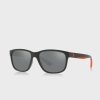 Schwarze quadratische Sonnenbrille Ralph Lauren 57326G für Herren Schwarze quadratische Sonnenbrille Ralph Lauren 57326G für Herren