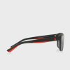 Schwarze quadratische Sonnenbrille Ralph Lauren 57326G für Herren Schwarze quadratische Sonnenbrille Ralph Lauren 57326G für Herren