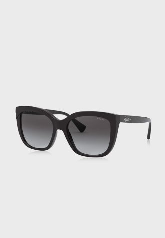 Schwarze Ralph Lauren 0RA5265 Sonnenbrille mit Rahmen für Damen