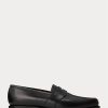 Schwarze Ralph Lauren Braygan Pennyloafer aus Kalbsleder für Herren Schwarze Ralph Lauren Braygan Pennyloafer aus Kalbsleder für Herren