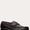 Schwarze Ralph Lauren Braygan Pennyloafer aus Kalbsleder für Herren Schwarze Ralph Lauren Braygan Pennyloafer aus Kalbsleder für Herren