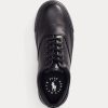 Schwarze Ralph Lauren Bryn Leder-Sneakers für Damen Schwarze Ralph Lauren Bryn Leder-Sneakers für Damen