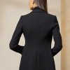 Schwarze Ralph Lauren Camden-Jacken aus Wollmischung für Damen Schwarze Ralph Lauren Camden-Jacken aus Wollmischung für Damen