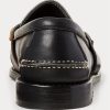 Schwarze Ralph Lauren Edric Pennyloafer aus Leder für Herren Schwarze Ralph Lauren Edric Pennyloafer aus Leder für Herren