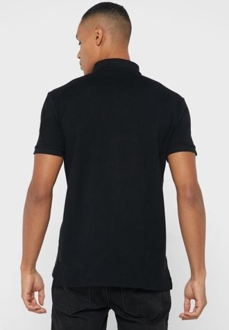 Schwarze Ralph Lauren Essential Poloshirts für Herren