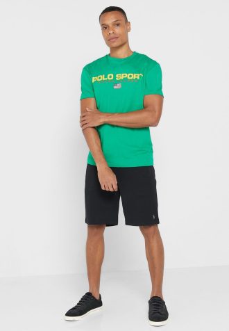 Schwarze Ralph Lauren Essential Shorts für Herren