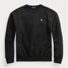 Schwarze Ralph Lauren Fleece-Pullover für Damen Schwarze Ralph Lauren Fleece-Pullover für Damen