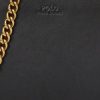 Schwarze Ralph Lauren Mini Sloane Umhängetaschen aus Leder für Damen Schwarze Ralph Lauren Mini Sloane Umhängetaschen aus Leder für Damen