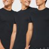 Schwarze Ralph Lauren T-Shirts mit Rundhalsausschnitt im 3er-Pack für Herren Schwarze Ralph Lauren T-Shirts mit Rundhalsausschnitt im 3er-Pack für Herren