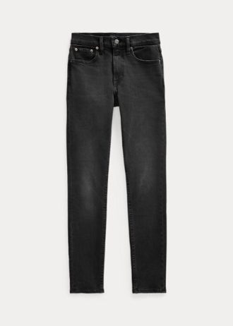 Schwarze Ralph Lauren Tompkins Skinny Jeans für Damen