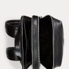 Schwarze Rucksäcke aus gestepptem Leder von Ralph Lauren für Herren