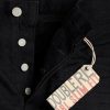 Schwarze Slim Fit-Jeans mit schwarzer Selvedge-Optik für Herren von Ralph Lauren Schwarze Slim Fit-Jeans mit schwarzer Selvedge-Optik für Herren von Ralph Lauren