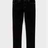 Schwarze Slim Fit Stretch-Samtjeans für Herren von Ralph Lauren