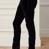 Schwarze Slim Fit Stretch-Samtjeans für Herren von Ralph Lauren