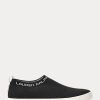 Schwarze Slip-On-Sneakers „Jordyn“ von Ralph Lauren für Damen