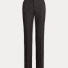 Schwarze Smokinghose „Alaina“ von Ralph Lauren aus Jacquard für Damen Schwarze Smokinghose „Alaina“ von Ralph Lauren aus Jacquard für Damen