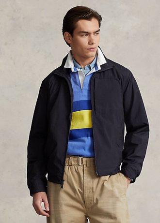 Schwarze wasserabweisende Packable-Jacken von Ralph Lauren für Herren