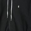 Schwarzer Ralph Lauren-Kapuzenpullover mit Kordelzug und Logo für Damen Schwarzer Ralph Lauren-Kapuzenpullover mit Kordelzug und Logo für Damen