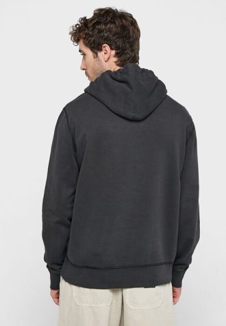 Schwarzer Ralph Lauren Logo-Hoodie für Herren