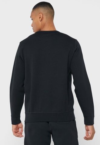Schwarzes Ralph Lauren Essential Sweatshirt für Herren