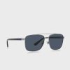 Silberne Ralph Lauren 0Ph3137 Clubmaster Sonnenbrille für Herren Silberne Ralph Lauren 0Ph3137 Clubmaster Sonnenbrille für Herren