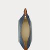 Sunset Indigo Wash/Lauren Damen Ralph Lauren Washed Denim Kleine Kassie Schultertaschen Sunset Indigo Wash/Lauren Damen Ralph Lauren Washed Denim Kleine Kassie Schultertaschen