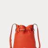 Sunset Orange Damen Ralph Lauren Leder Kleine Bellport Beuteltaschen Sunset Orange Damen Ralph Lauren Leder Kleine Bellport Beuteltaschen
