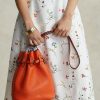 Sunset Orange Damen Ralph Lauren Leder Mittelgroße Bellport Beuteltaschen Sunset Orange Damen Ralph Lauren Leder Mittelgroße Bellport Beuteltaschen