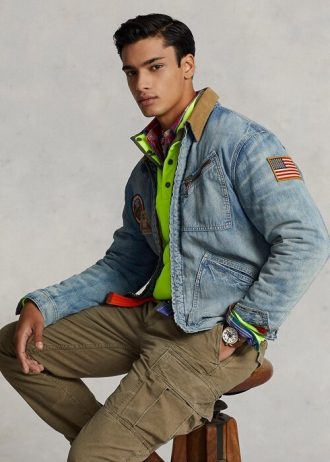 Waschen Sie die Trucker-Jacken von Ralph Lauren Denim für Herren