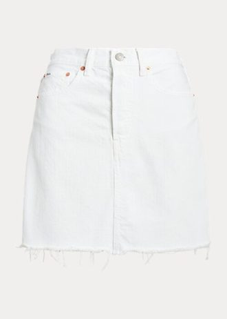 Weiße Bleistiftröcke aus Ralph Lauren Denim für Damen