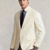 Weiße Herren-Anzugsakko aus weichem Leinen von Ralph Lauren Polo Weiße Herren-Anzugsakko aus weichem Leinen von Ralph Lauren Polo