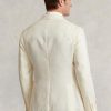 Weiße Herren-Anzugsakko aus weichem Leinen von Ralph Lauren Polo Weiße Herren-Anzugsakko aus weichem Leinen von Ralph Lauren Polo