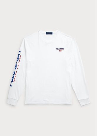 Weiße Herren Ralph Lauren Classic Fit Polo Sport Jersey T-Shirts Weiße Herren Ralph Lauren Classic Fit Polo Sport Jersey T-Shirts
